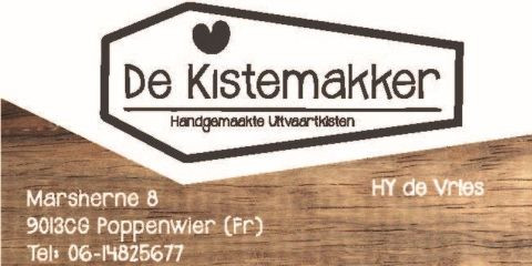 KFDLG wordt mede mogelijk gemaakt door De Kistemakker